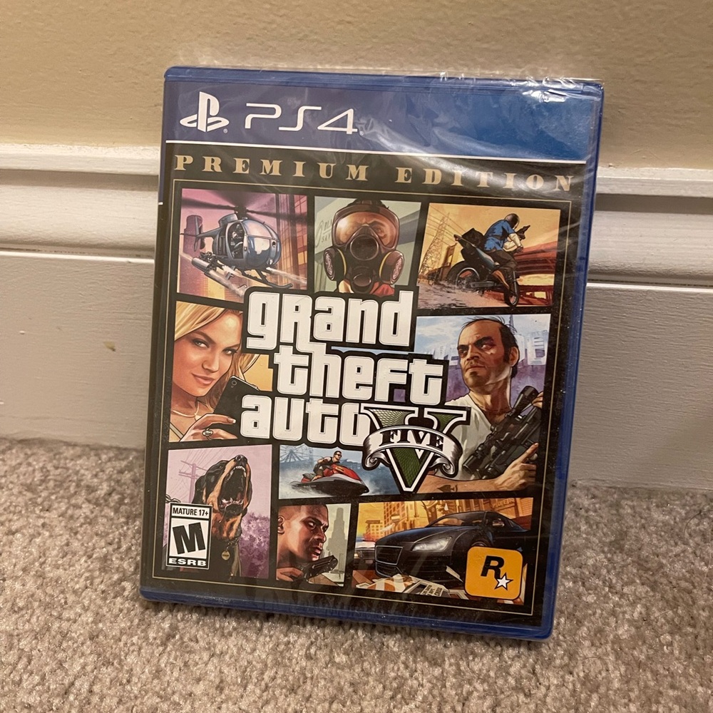 Never opened GTA5 PS4